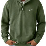 Nike – Classic Button Collar Sweatshirt