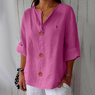 Blusa Casual de Lino RL