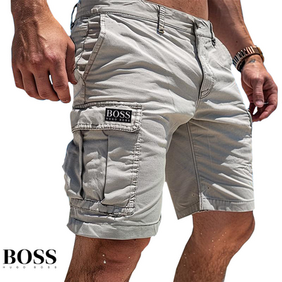 BOSS - Summit Luxe Cotton Utility Shorts