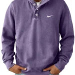 Nike – Classic Button Collar Sweatshirt