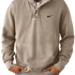 Nike – Classic Button Collar Sweatshirt