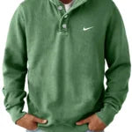 Nike – Classic Button Collar Sweatshirt