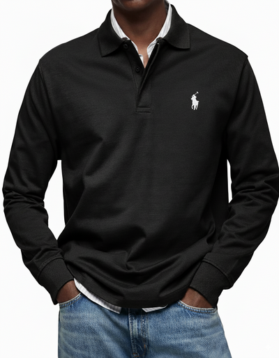 RL®  LUXURY LONG-SLEEVED POLO SHIRT