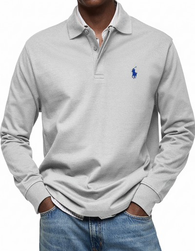 RL®  LUXURY LONG-SLEEVED POLO SHIRT