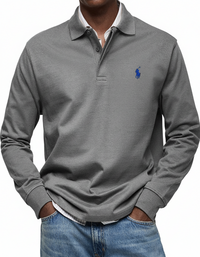 RL®  LUXURY LONG-SLEEVED POLO SHIRT