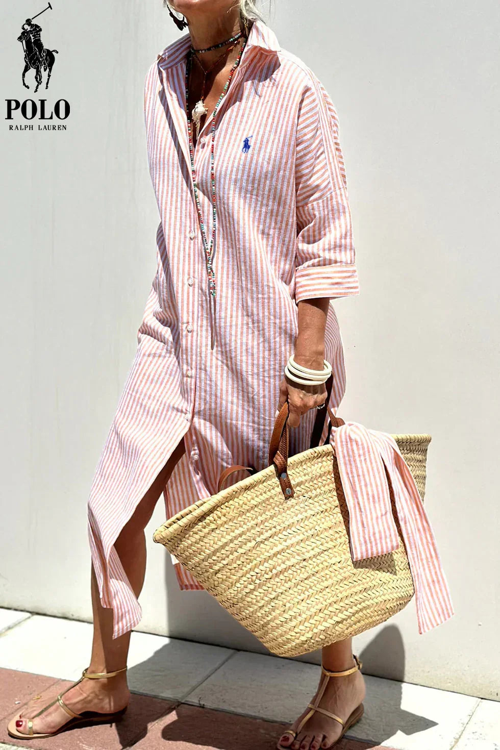 Chic Shirt Dress – Elegant Shirt Dress