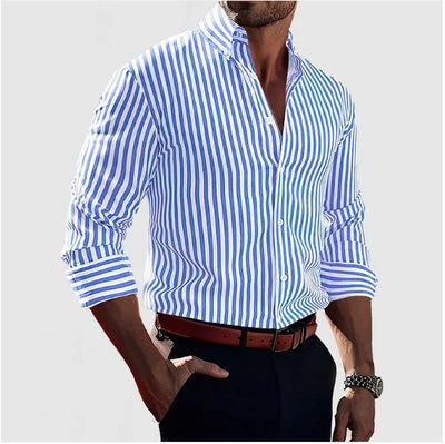 Lenoir™ | Bold Striped Shirt