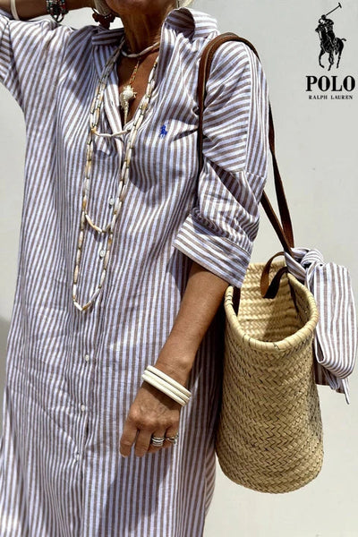 Chic Shirt Dress – Elegant Shirt Dress