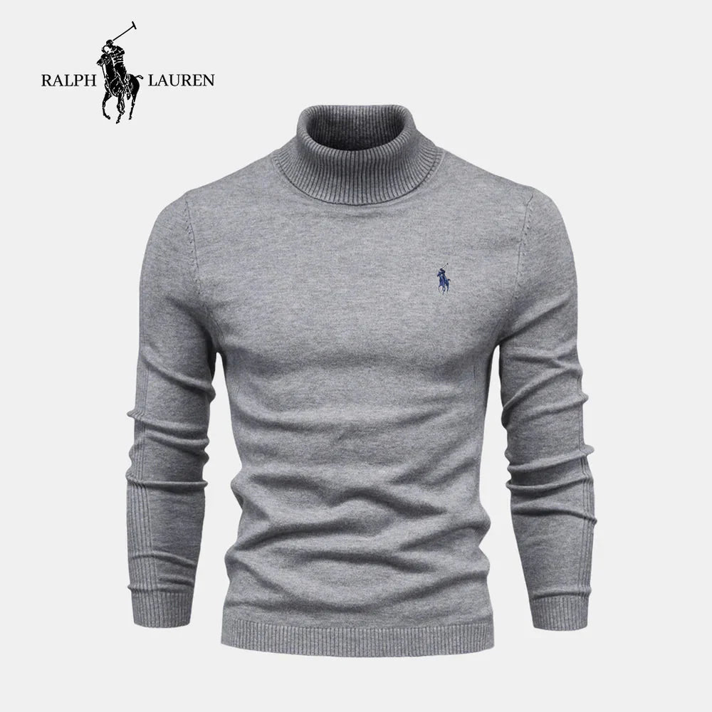Ribbed Turtleneck Sweater R&L (CLEARANCE)