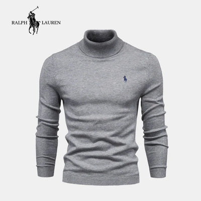 Ribbed Turtleneck Sweater R&L (CLEARANCE)
