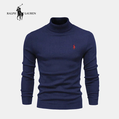 Ribbed Turtleneck Sweater R&L (CLEARANCE)