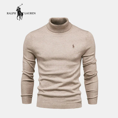 Ribbed Turtleneck Sweater R&L (CLEARANCE)