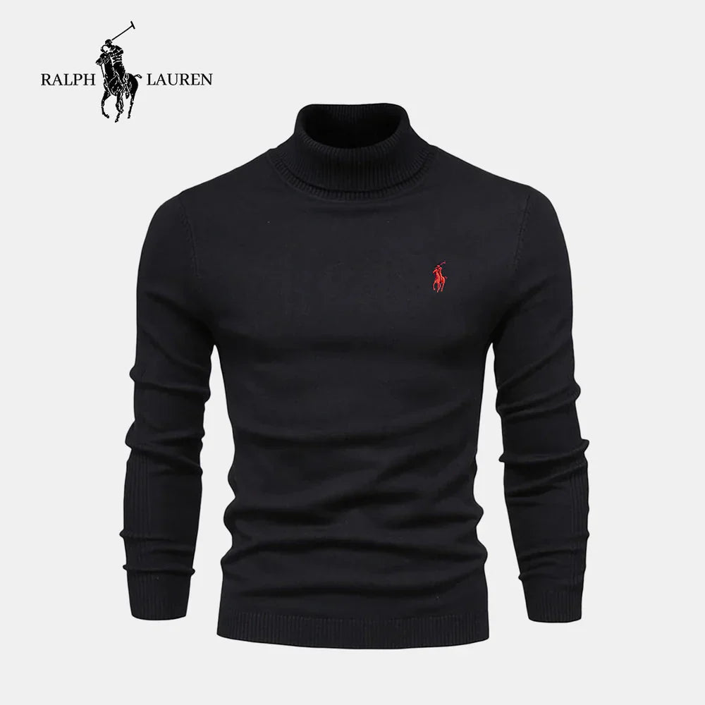 Ribbed Turtleneck Sweater R&L (CLEARANCE)